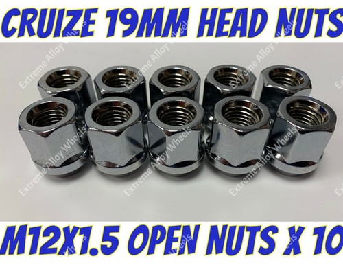 Alloy wheel nuts open - alloy,